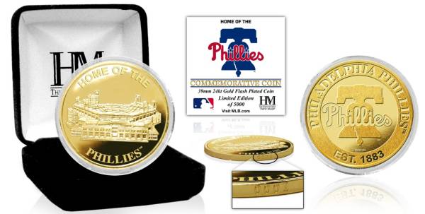 Highland Mint Philadelphia Phillies Stadium Gold Coin product image