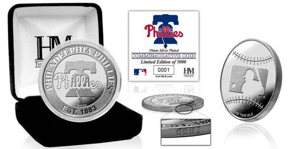 Highland Mint Philadelphia Phillies Silver Team Coin