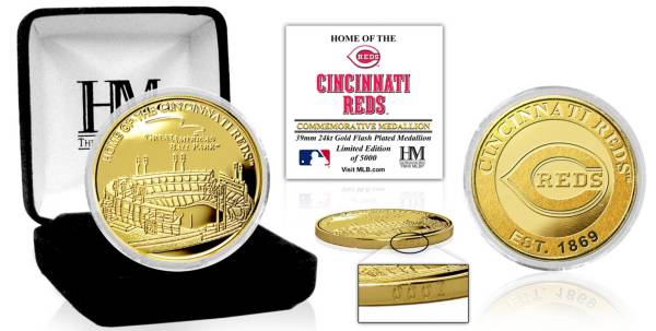 Highland Mint Cincinnati Reds Stadium Gold Coin product image