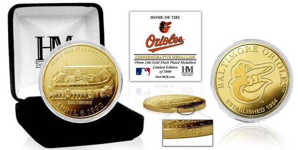 Highland Mint Baltimore Orioles Stadium Gold Coin