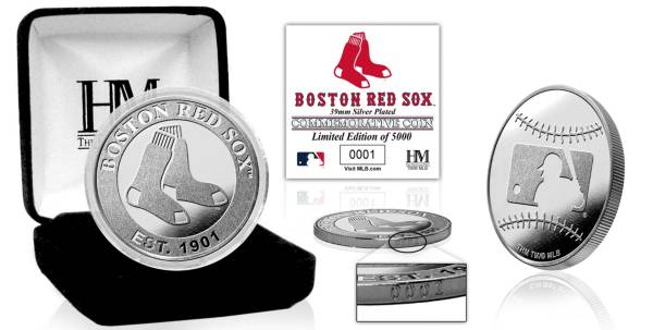 Highland Mint Boston Red Sox Silver Team Coin