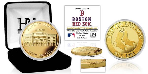Highland Mint Boston Red Sox Stadium Gold Coin