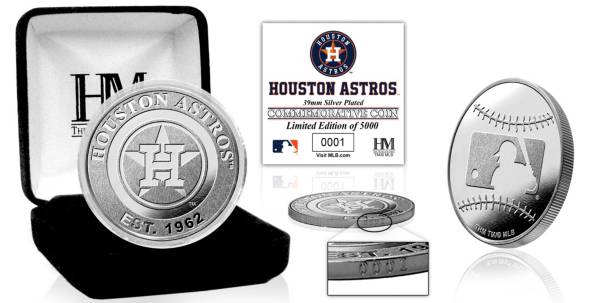 Highland Mint Houston Astros Silver Team Coin