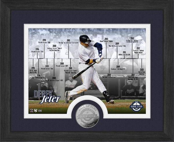 Highland Mint New York Yankees Derek Jeter Hall Of Fame Timeline Photo