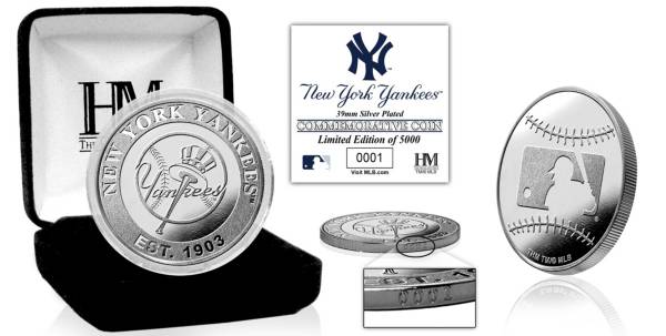 Highland Mint New York Yankees Silver Team Coin