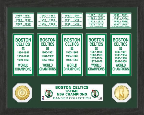 Highland Mint Boston Celtics Banner Bronze Coin Photo Mint