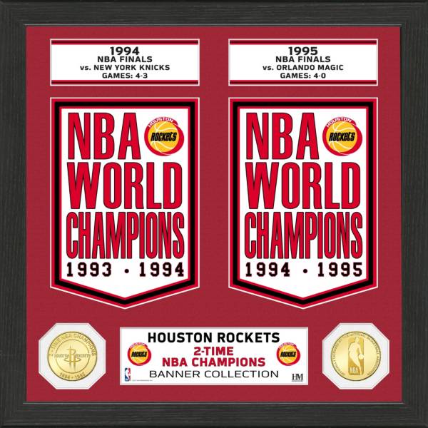 Highland Mint Houston Rockets Banner Bronze Coin Photo Mint