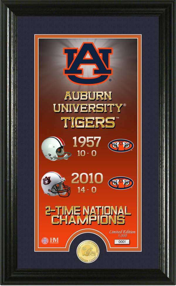 Highland Mint Auburn Tigers Legacy Photo