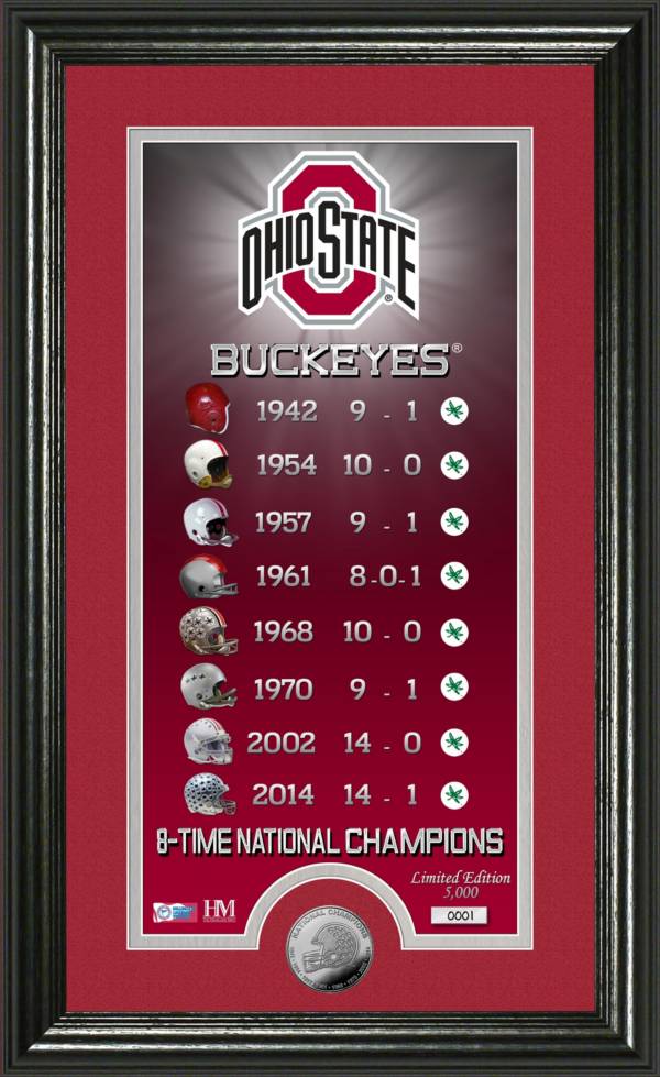 Highland Mint Ohio State Buckeyes Legacy Photo