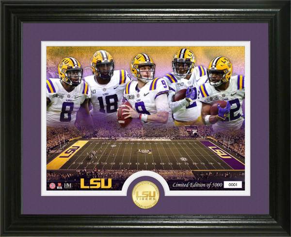 Highland Mint LSU Tigers 2020 1st Rounders Bronze Coin Photo Mint