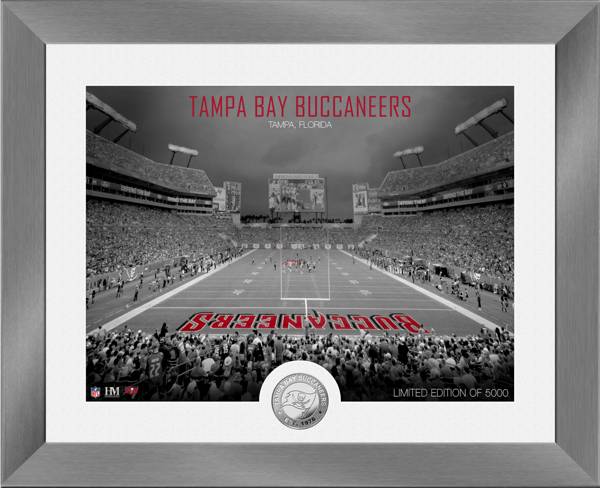 Highland Mint Tampa Bay Buccaneers Art Deco Stadium Silver Coin Photo Mint