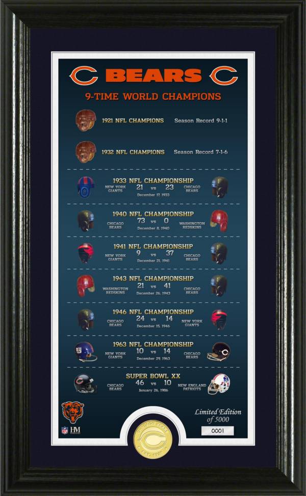 Highland Mint Chicago Bears Legacy Coin Photo Mint