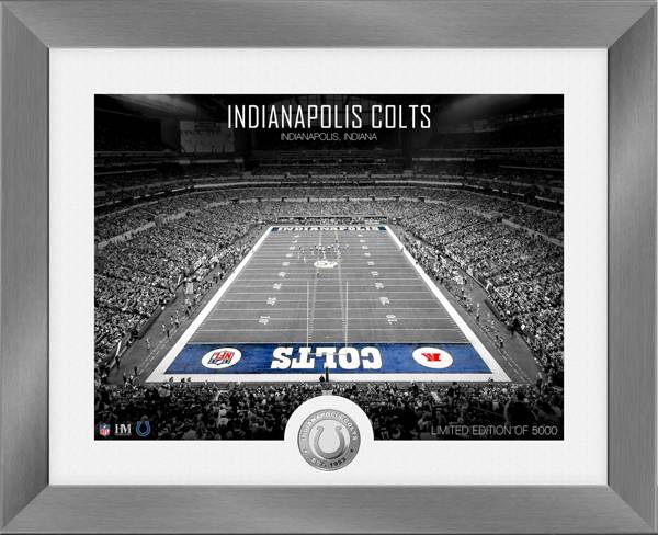 Highland Mint Indianapolis Colts Art Deco Stadium Silver Coin Photo Mint product image