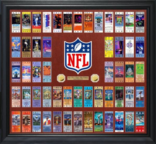 Highland Mint NFL League Super Bowl 55 Ticket Collection Photo Mint