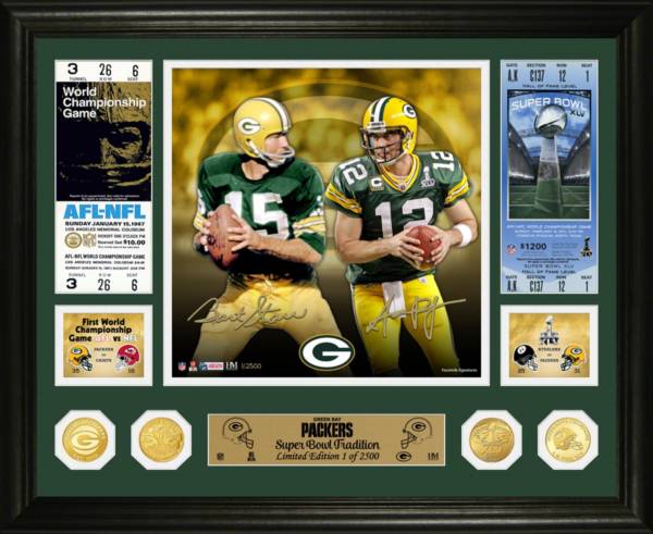 Highland Mint Green Bay Packers SB Traditions Photo Frame