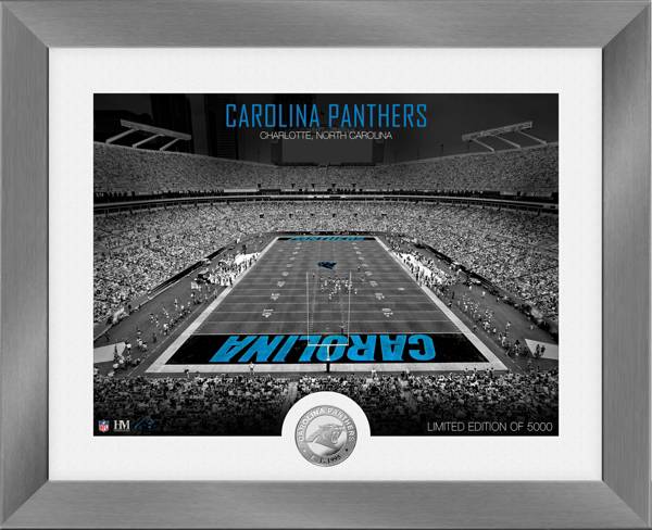 Highland Mint Carolina Panthers Art Deco Stadium Silver Coin Photo Mint