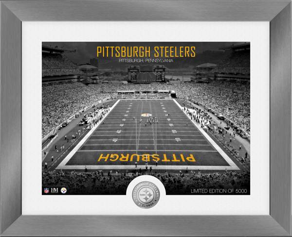 Highland Mint Pittsburgh Steelers Art Deco Stadium Silver Coin Photo Mint