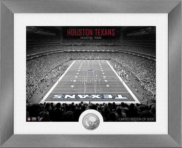 Highland Mint Houston Texans Art Deco Stadium Silver Coin Photo Mint