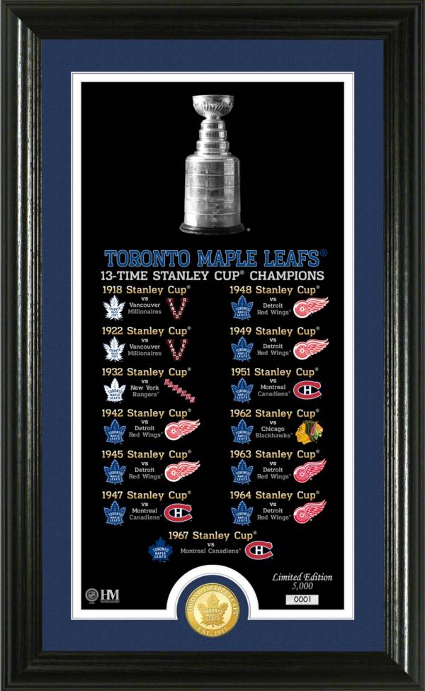 Highland Mint Toronto Maple Leafs Legacy Supreme Bronze Coin Photo Mint product image