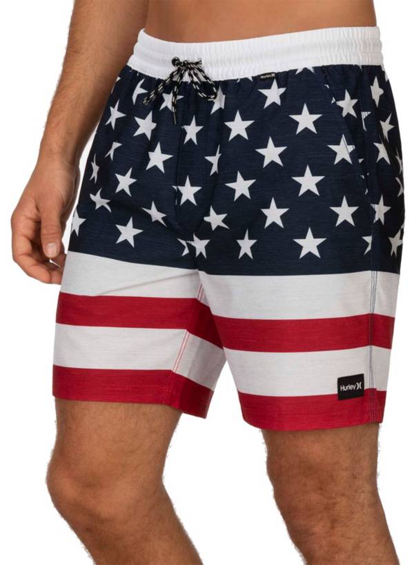 Hurley Men's Patriot Volley 18” Board Shorts