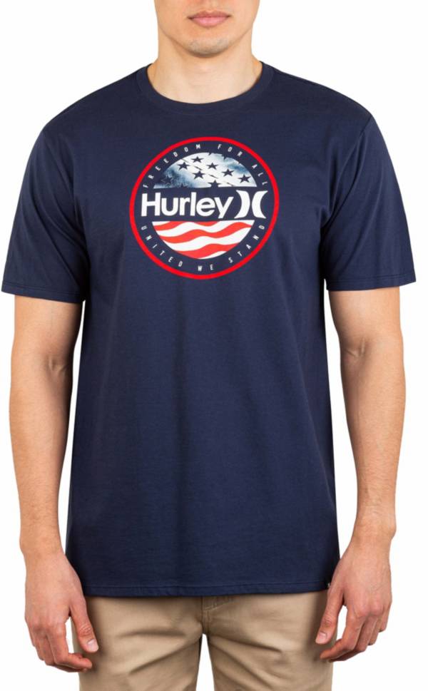 Hurley Men's O&O America Short Sleeve T-Shirt