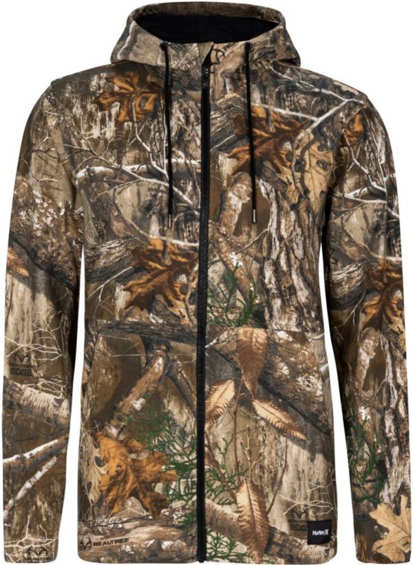 Hurley Men's Realtree Full-Zip Fleece Hoodie