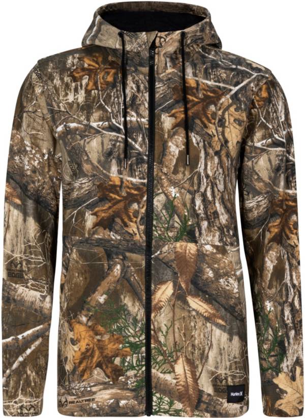 Realtree Camo Youth XL Spruce Full-Zip Jacket Hooded Sweatshirt NEW DESIGN 