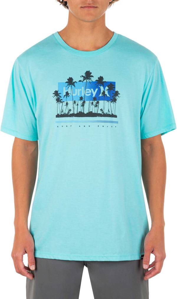 Hurley Men's One & Only Palms Graphic T-Shirt