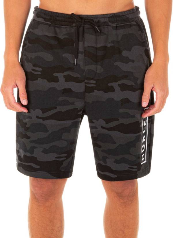 Hurley Men's One And Only Solid Box Fleece Shorts