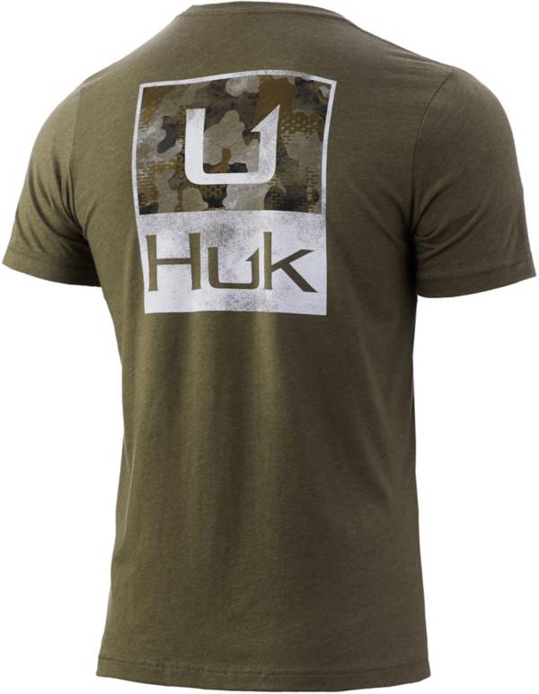 HUK Men's Huk'd Up Refraction Short Sleeve Graphic T-Shirt