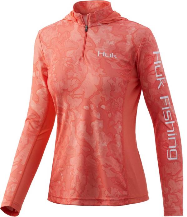 HUK Women's Icon X Camo Hoodie