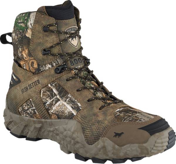 Irish Setter Men's VaprTrek 8'' 800g Waterproof Realtree Edge Hunting Boots