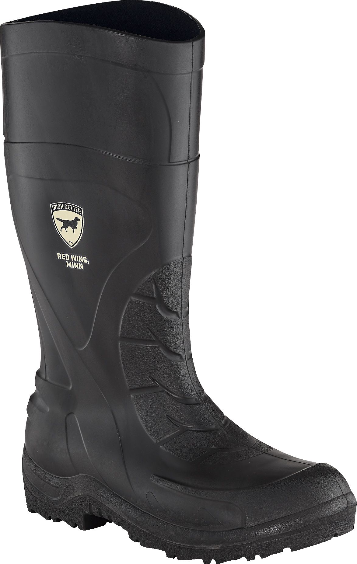 irish setter black work boots