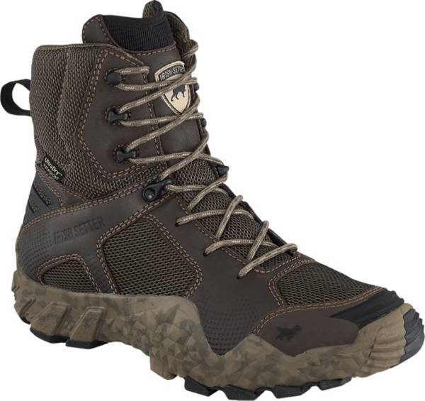 Irish Setter Men's Vaprtrek 8'' Waterproof Leather Side-Zip Hunting Boots