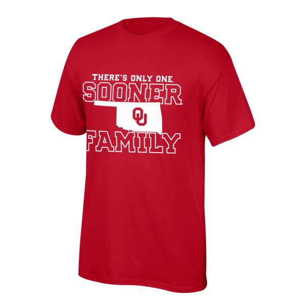 Top of the World Youth Oklahoma Sooners Fan Crimson T-Shirt