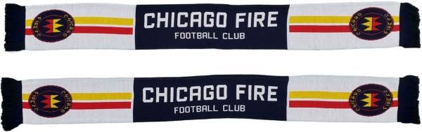Ruffneck Scarves Chicago Fire FC Racing Stripes Jacquard Knit Scarf product image
