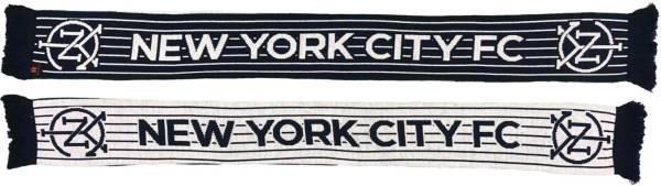 Ruffneck Scarves New York City FC Pintstripes Jacquard Knit Scarf