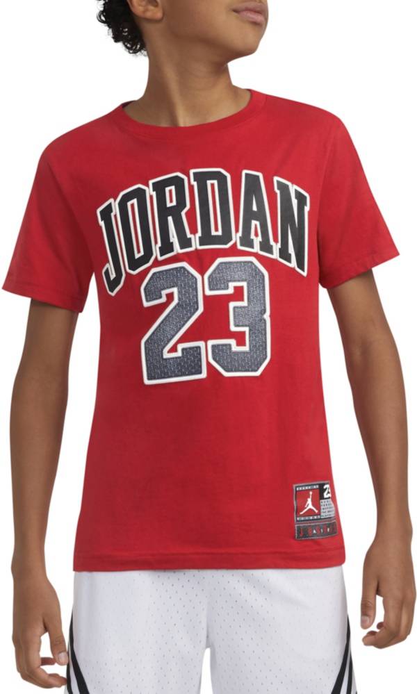 Jordan Boys' Basketball Jersey Graphic T-Shirt