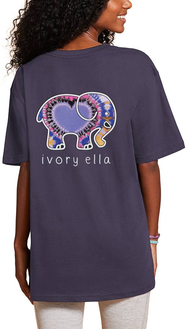 Ivory Ella Women's Heritage Heart Oversized T-Shirt