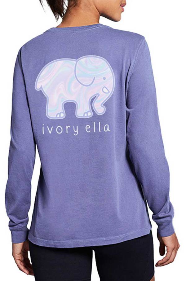 Ivory Ella Women's Heritage Iridescent Long Sleeve T-shirt