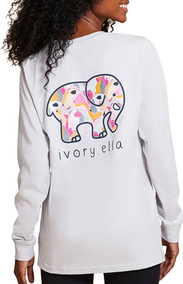 Ivory Ella Women's Lion Camo Long Sleeve T-Shirt