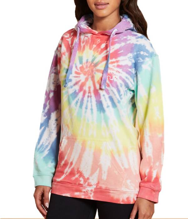 Ivory Ella Women's Rainbow Tie Dye Hoodie