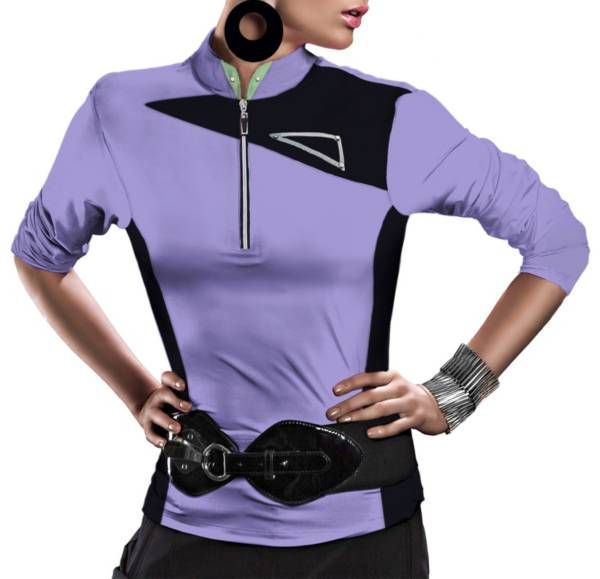Jamie Sadock Women's 3/4 Sleeve 1/4 Zip Golf Pullover product image