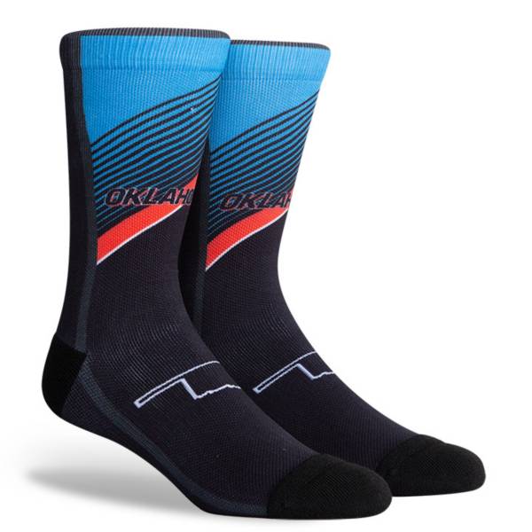 PKWY 2020-21 City Edition Oklahoma City Thunder Crew Socks