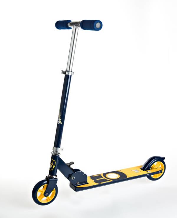Walk-Onz Sports Youth Milwaukee Brewers Folding Kick Scooter product image