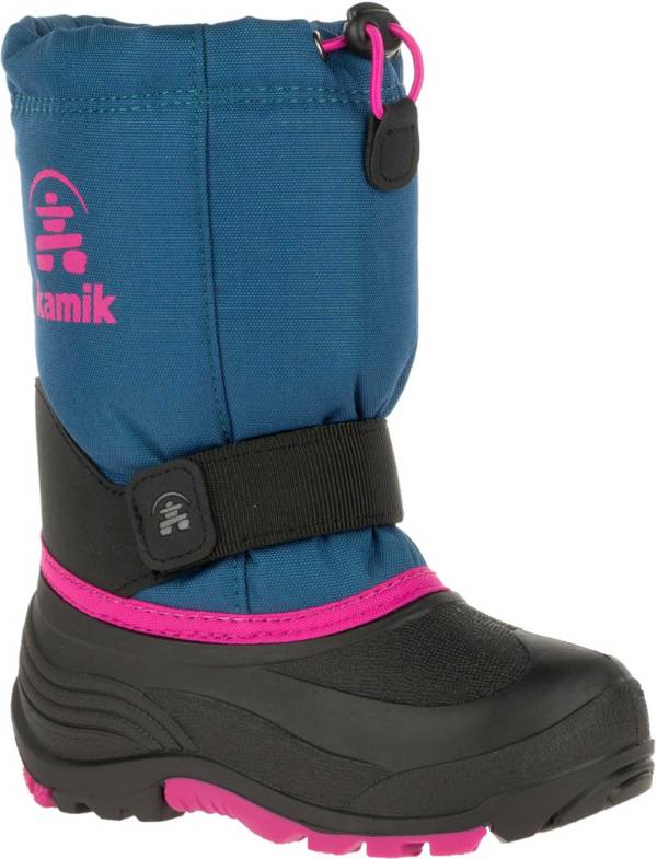 Kamik Youth Rocket Waterproof Insulated Snow Boots