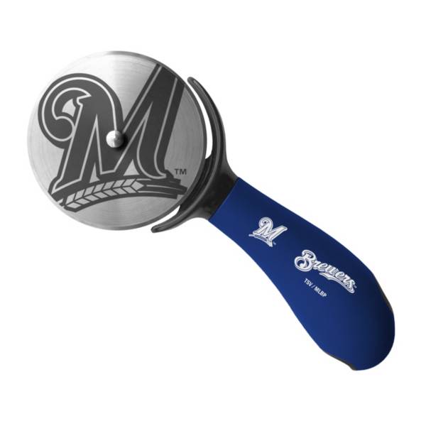 Sports Vault Milwaukee Brewers Pizza Cutter