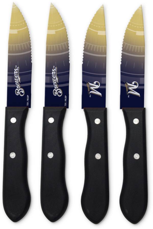 Sports Vault Milwaukee Brewers Steak Knives product image