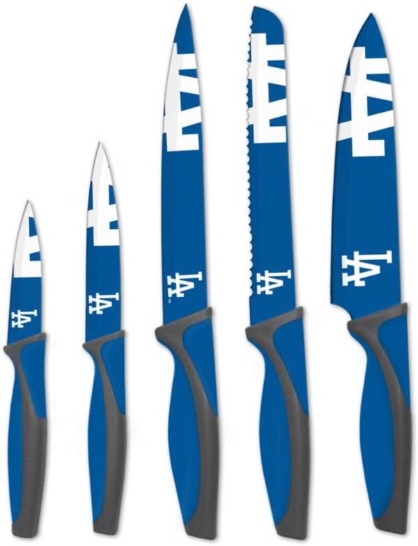 Sports Vault Los Angeles Dodgers Kitchen Knives