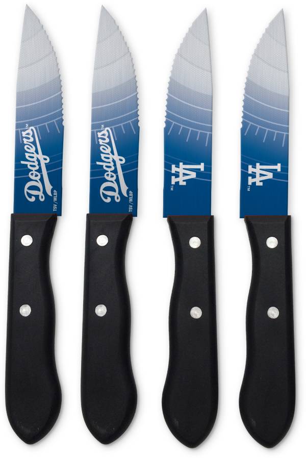 Sports Vault Los Angeles Dodgers Steak Knives